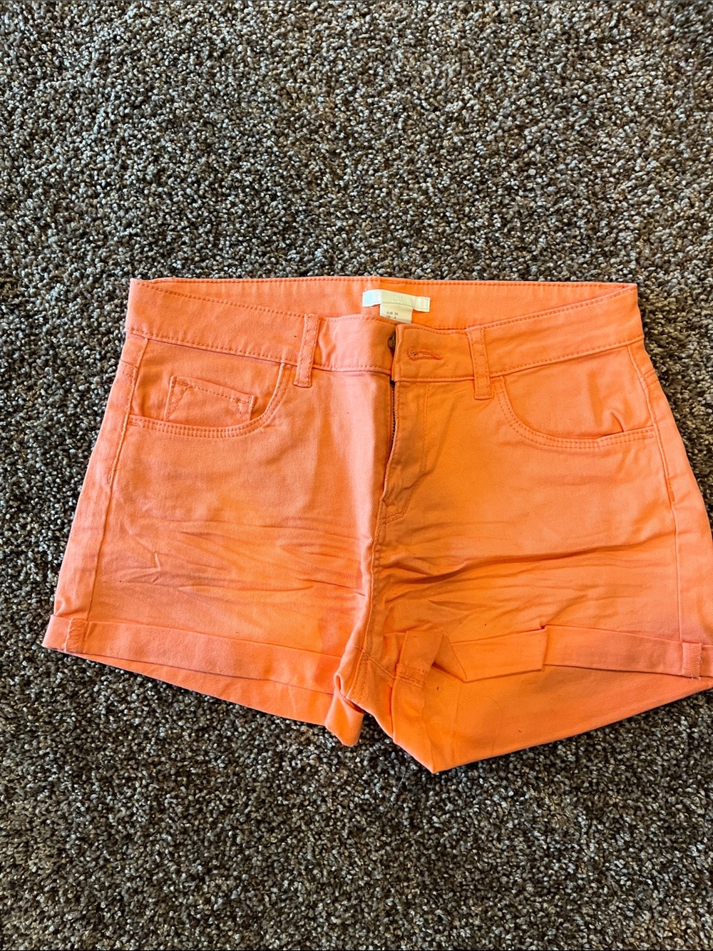 Women's Coral Casual Jean Shorts